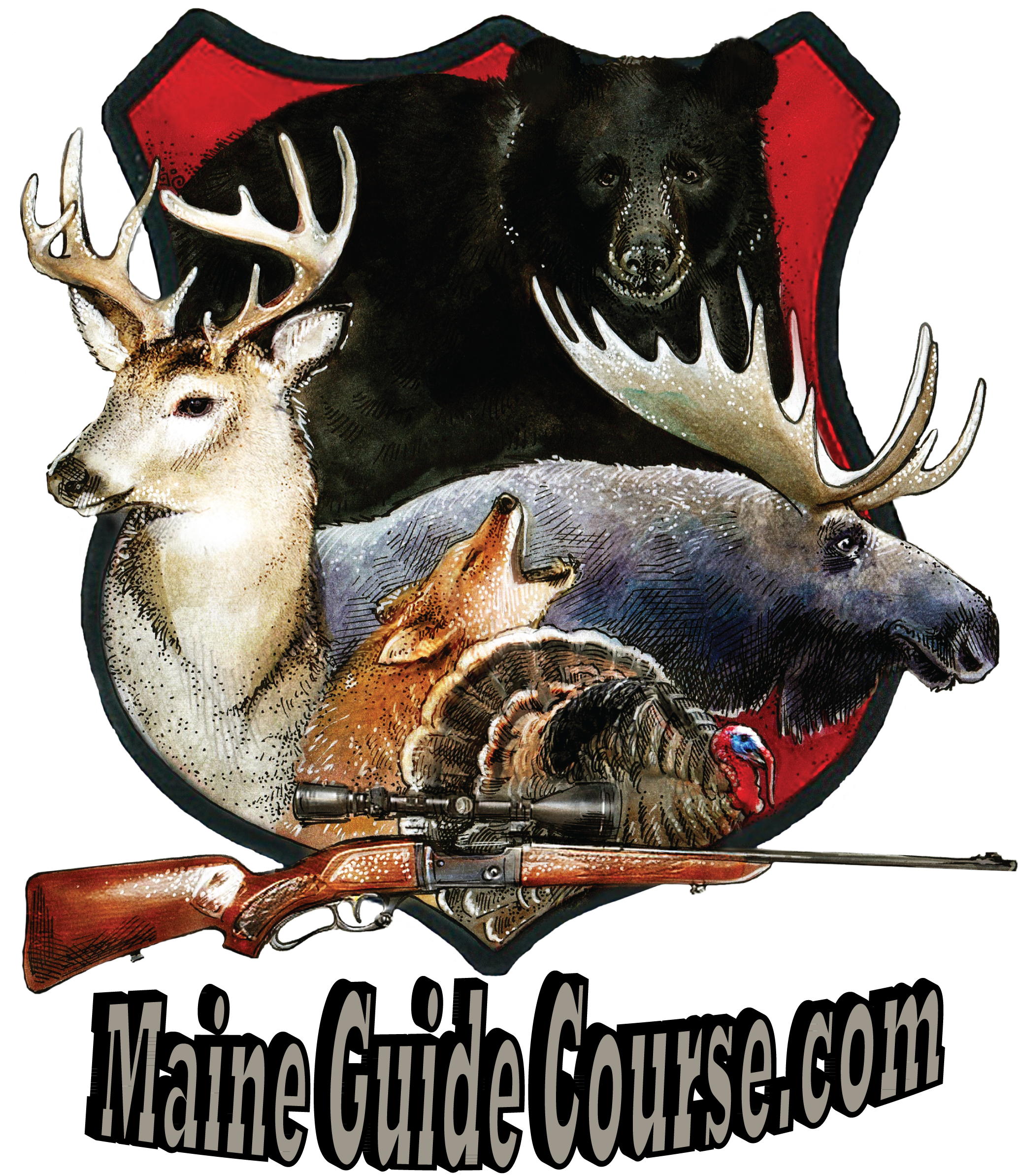 Logo-Maine Guide Course